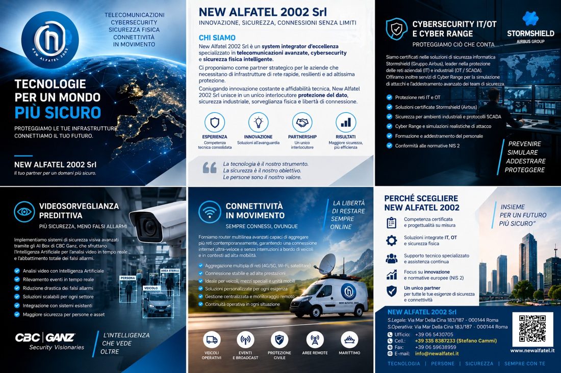 Anteprima della brochure New Alfatel 2002